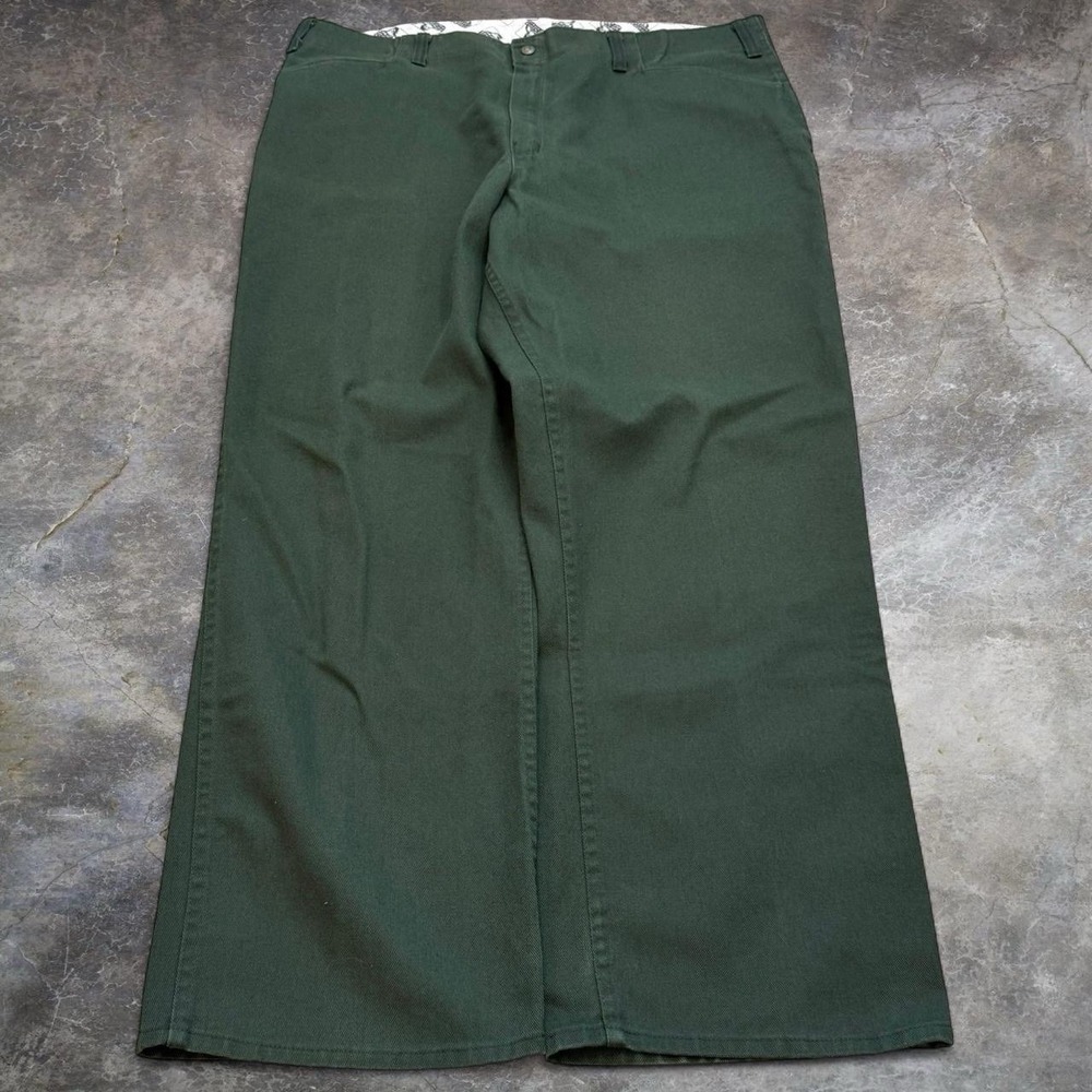 Vintage Ben Davis Green Pants Made In USA Men's Size 41x30.5 Workwear 90s Y2K
